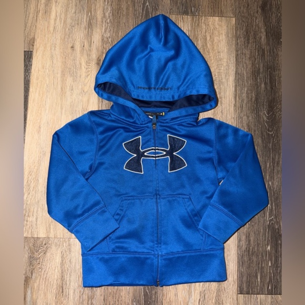 Under Armour Kid's Blue Full Zip Jacket